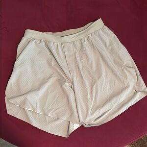 Tan Athletic Shorts Lululemon